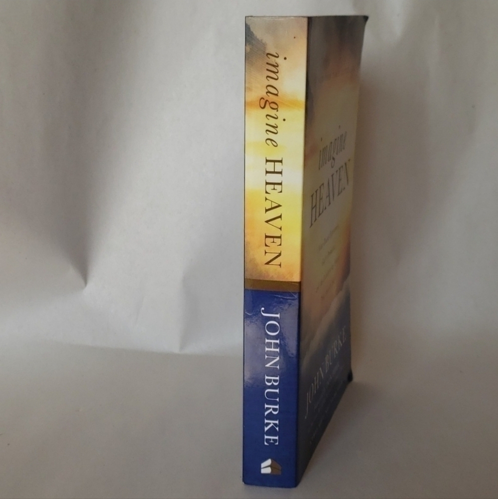 Image Heaven Paperback Book Novel by Author John Burke Pre loved Great Condition - Picture 3 of 8